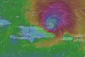 Доминикана-недвижимость информирует: Ураган Ирма проходит по острову.