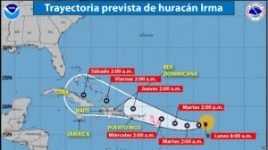 Недвижимость в Доминикане информирует: Ураган Ирма приближается к берегам Доминиканы.